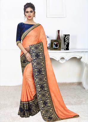 Six Yards Of Classic Black chiffon Reshom Embroidered swarovski work saree  | eBay