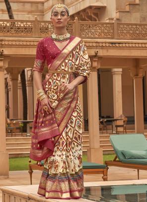 Latest Heavy Designer Pure Dola Silk Saree - Stylecaret.com