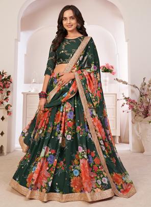 Women's Pink Digital Print Lehenga Sets stitched Collection at Soch USA &  Worldwide