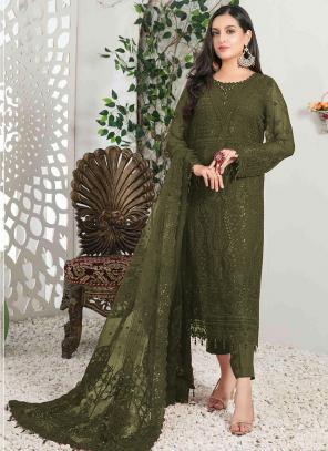 Semi-Stitched Mix Color Pakistani Concept Suit, Dry clean at Rs 999 in Surat