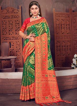 Buy Latest Traditional Indian Silk Sarees Online | Tulsi Silks