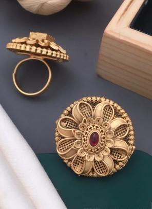 Shop Jaypore Women Gold Adjustable Gold Plated Brass Rings for Women Online  39577746