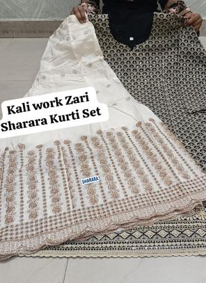 Find *KCA Chikan Kurti Digital Print Sharara* *Beautiful Chikan Pure Cotton  Kurtis with Sequence Work Mo by Seemi fashion near me | Vesu, Surat,  Gujarat | Anar B2B Business App