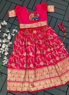 Kids paithani lehanga blouse | Trajes