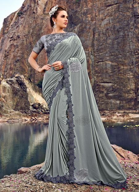 Purple Zari Woven Bridesmaid Saree With Blouse 4905SR05