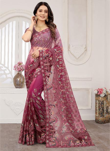 Stone Work Sarees - Traditional Indian Stone Work Sarees USA, UK