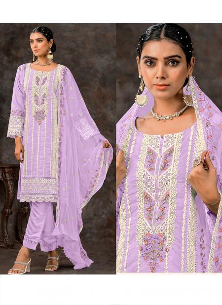 Buy Tafeta Silk Wedding Salwar Suit : 267392 -