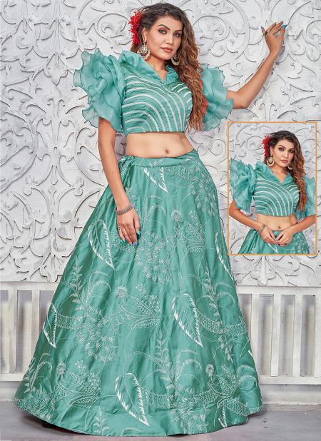 Ladies Party Wear Lehenga Supplier,Ladies Party Wear Lehenga Trader in  Uttar Pradesh