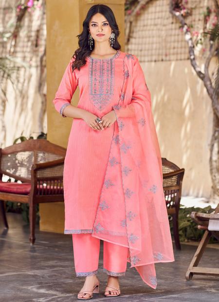 Sofia Pue Cotton Wholesale Readymade Salwar Suits 6 Pieces Catalog