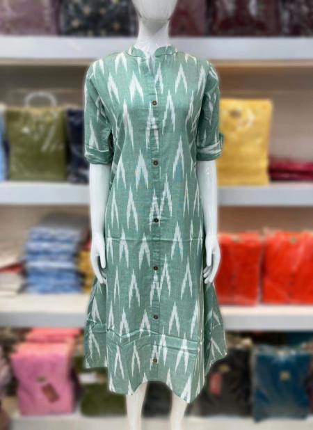 Pure Cotton Frock Style Kurti & Pant With Embroidery | Long anarkali gown,  Stylish dress designs, Stylish dress book