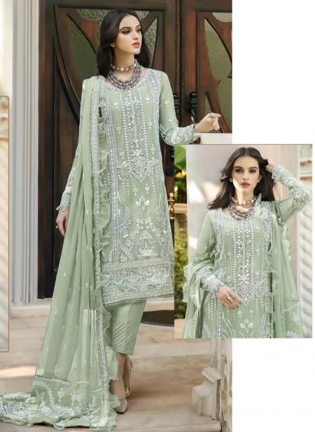 Pakistani Georgette Ladies Designer Suits, Semi Stitched, 5 Colours  Available at Rs 1049 in Surat