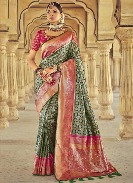 Khatli Work Designer Silk Saree, Blouse Fabric: Smooth Patola, 6.3 m (with  blouse piece) at Rs 2975 in Surat