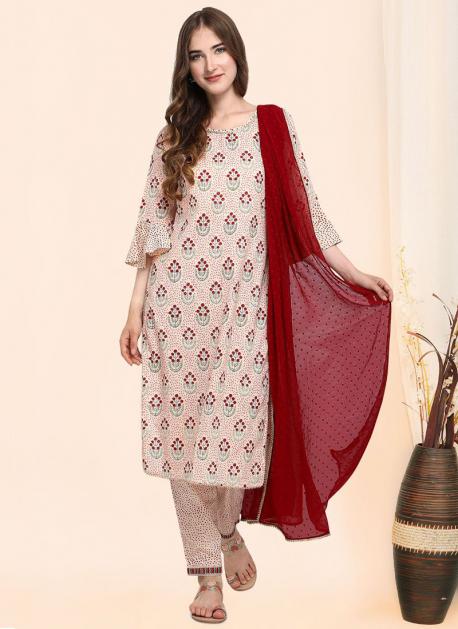 Cream Shade ,Artha Premium Pure Pashmina Salwar Suit Material for wome –  www.soosi.co.in