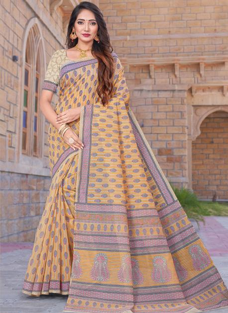 VIHA Printed Daily Wear Pure Cotton Saree at Rs 499 | Cotton Saree in  Jetpur | ID: 2852817490391