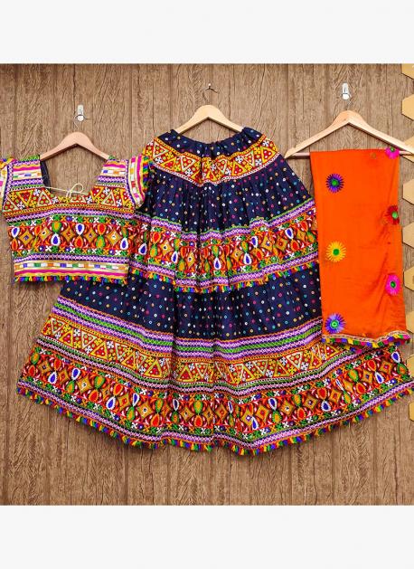 Mirror Blouse Kids Lehenga - Indian Dresses