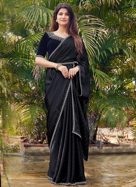 Black chiffon cheap churidar