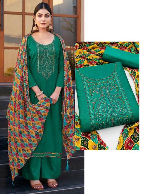 Alok Suit Shehnai Exclusive Fancy Kashmiri Work Cotton Suit Catalog Dealer