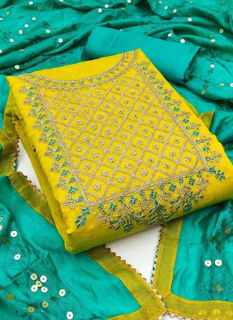Ready to Stitch Ladies Churidhar Dress Material at best price in Tiruvallur