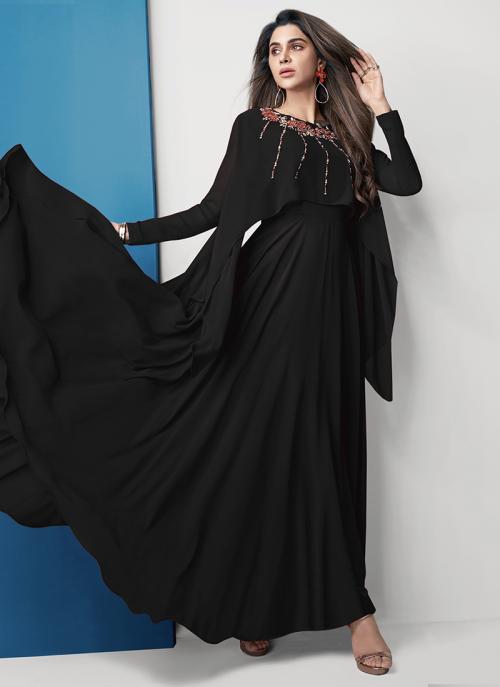 ICYNOSURE Women Gown Black Dress - Buy ICYNOSURE Women Gown Black Dress  Online at Best Prices in India | Flipkart.com