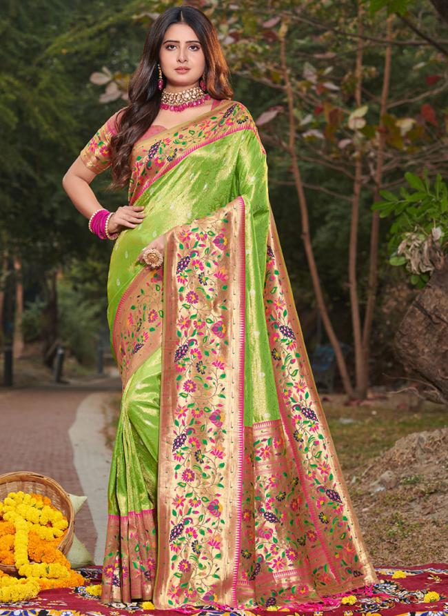 Party wear paithani saree hot sale