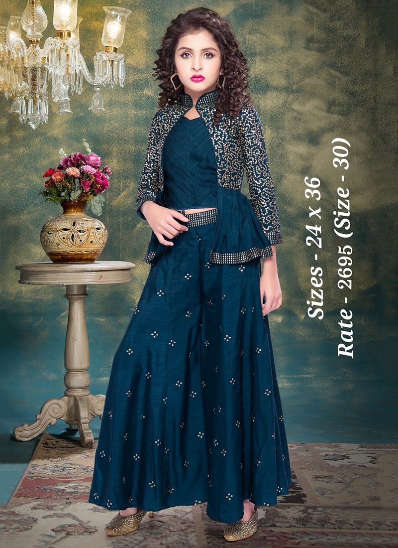 HELLO JACKET BY K9 PLUS 201 TO 208 SERIES RAYON KURTI WITH JACKET AND SKIRT